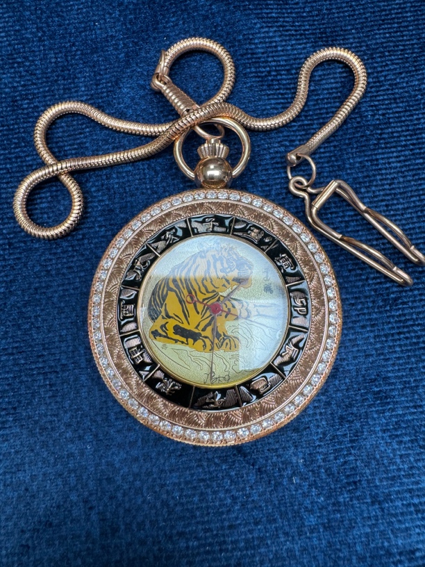 金镶玉机械怀表（发货商品以直播间讲解为准）