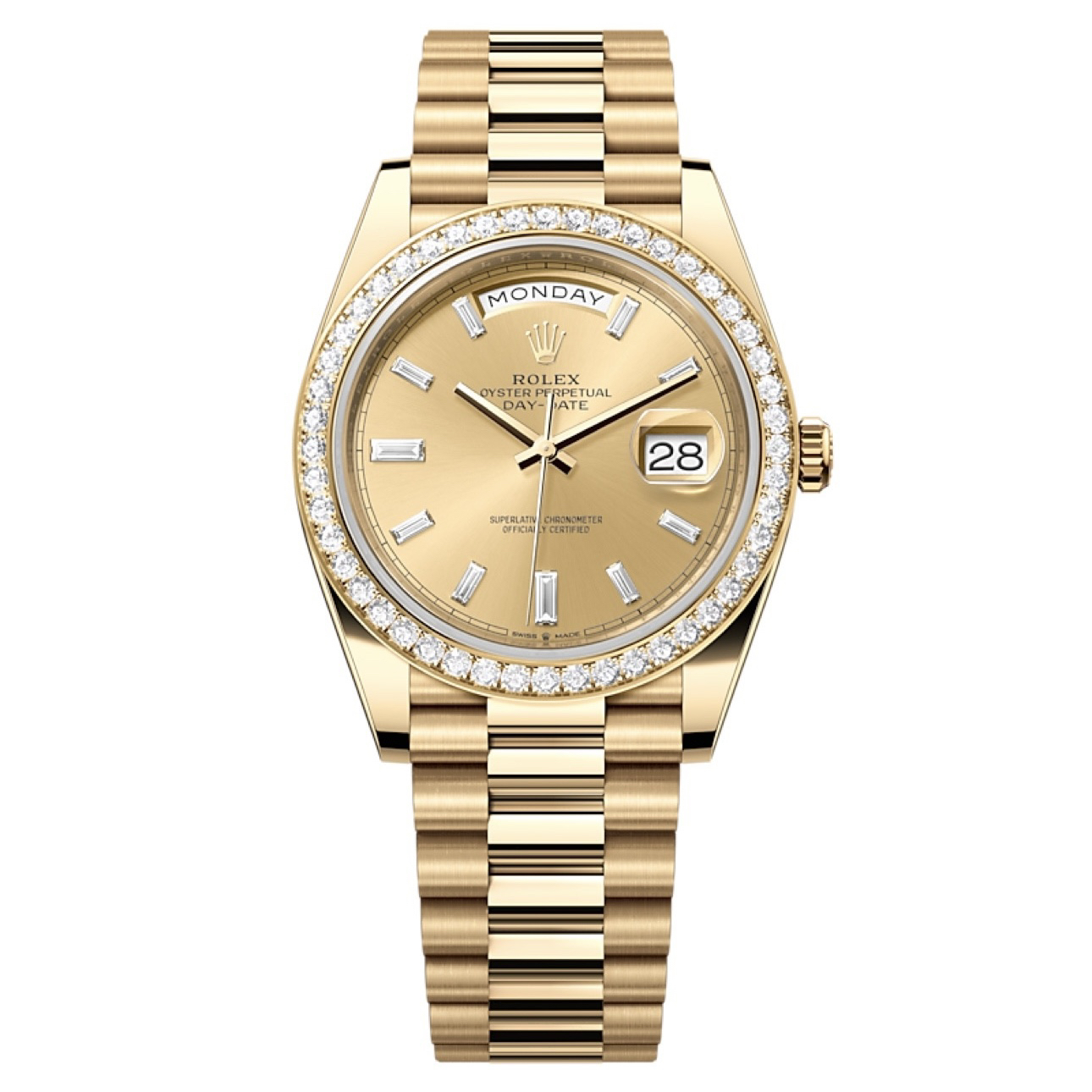 99新 Rolex/劳力士 星期日历型228348rbr-0002 20年新卡全套