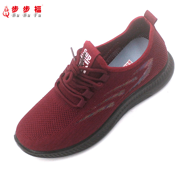 212老北京布鞋女单鞋新款平底透气女鞋中老年妈妈鞋健步运动鞋