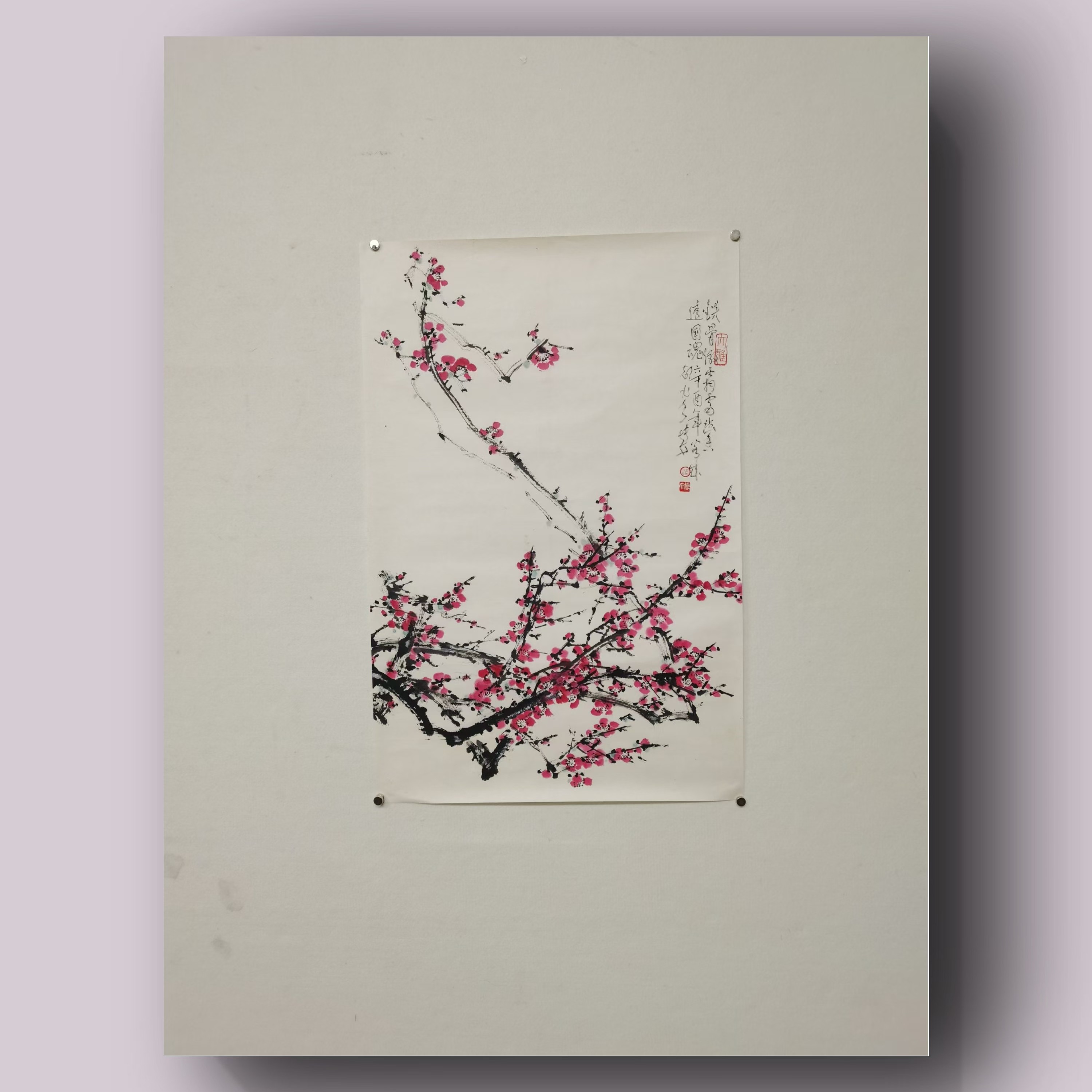 祈博文宠粉作品尺寸：70x45㎝
