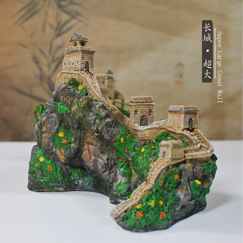 北京超大长城建筑模型旅游文创意纪念工艺品装饰客厅摆件造景礼物
