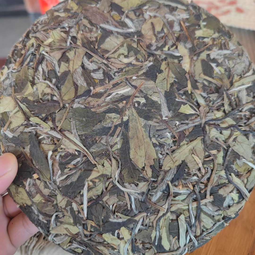 2021年政和白茶.春牡丹饼300克厂家直销顺丰包邮