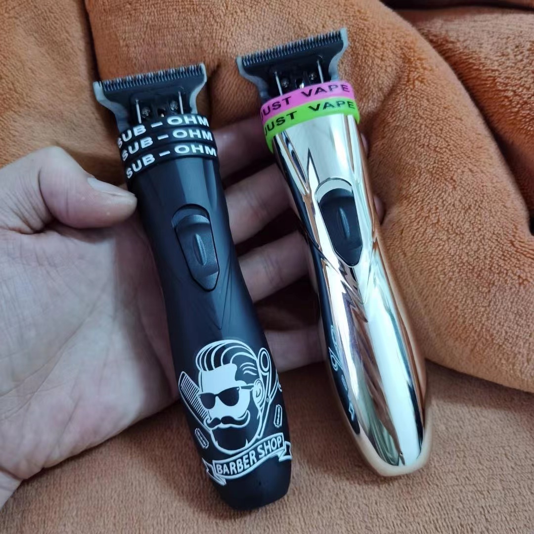 曼达V10手工组装雕刻推剪刻线修边美发专业雕刻推剪T型零刀头