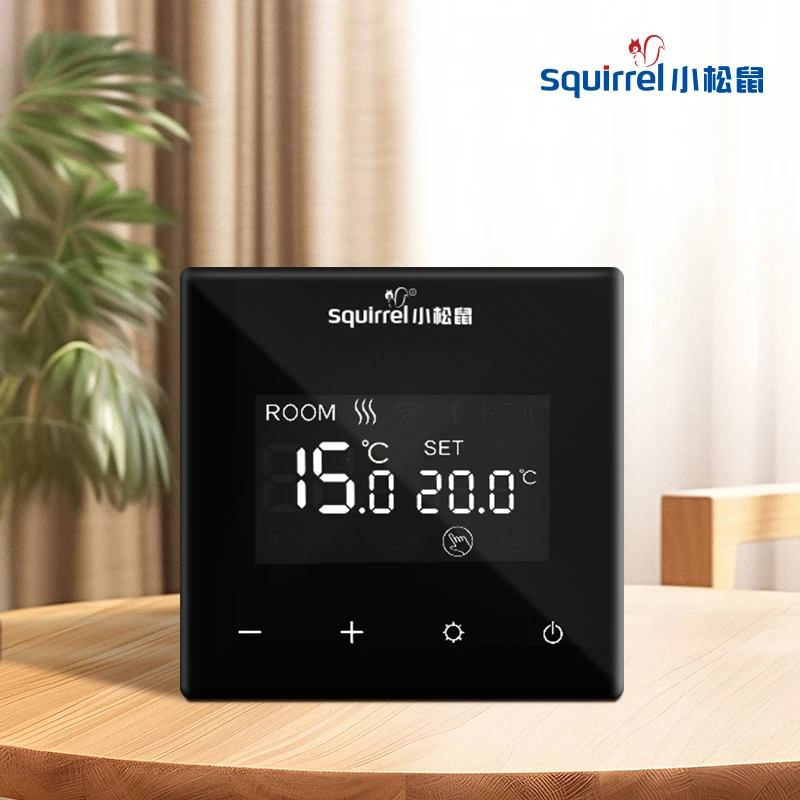 squirrel/小松鼠无线WIFI温控器多功能大容量小型两用恒温