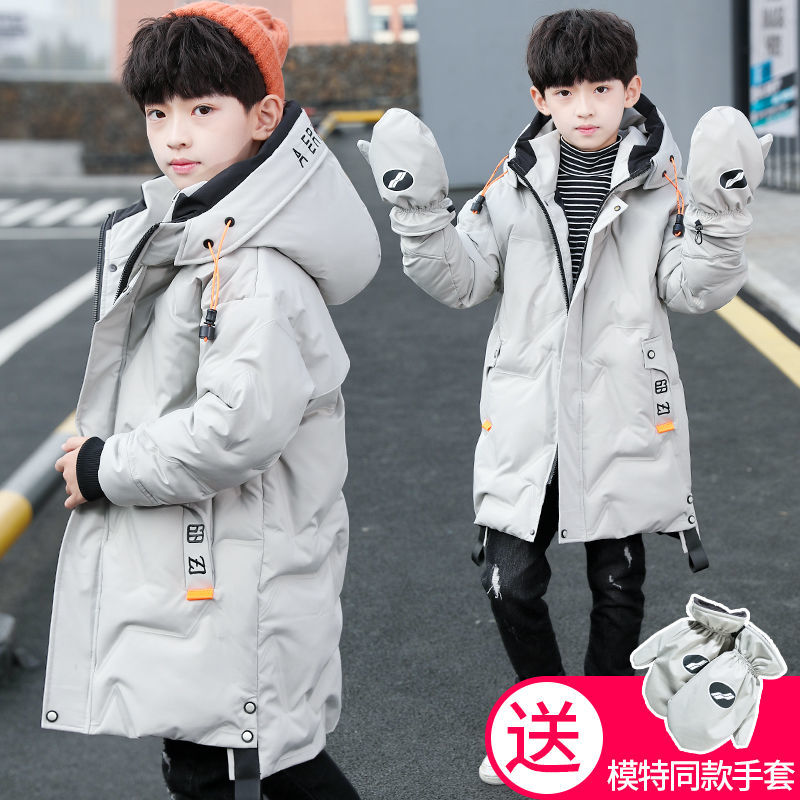 男童冬装棉衣儿童8运动9冬季10加厚棉服13大童男装12岁15男孩棉袄
