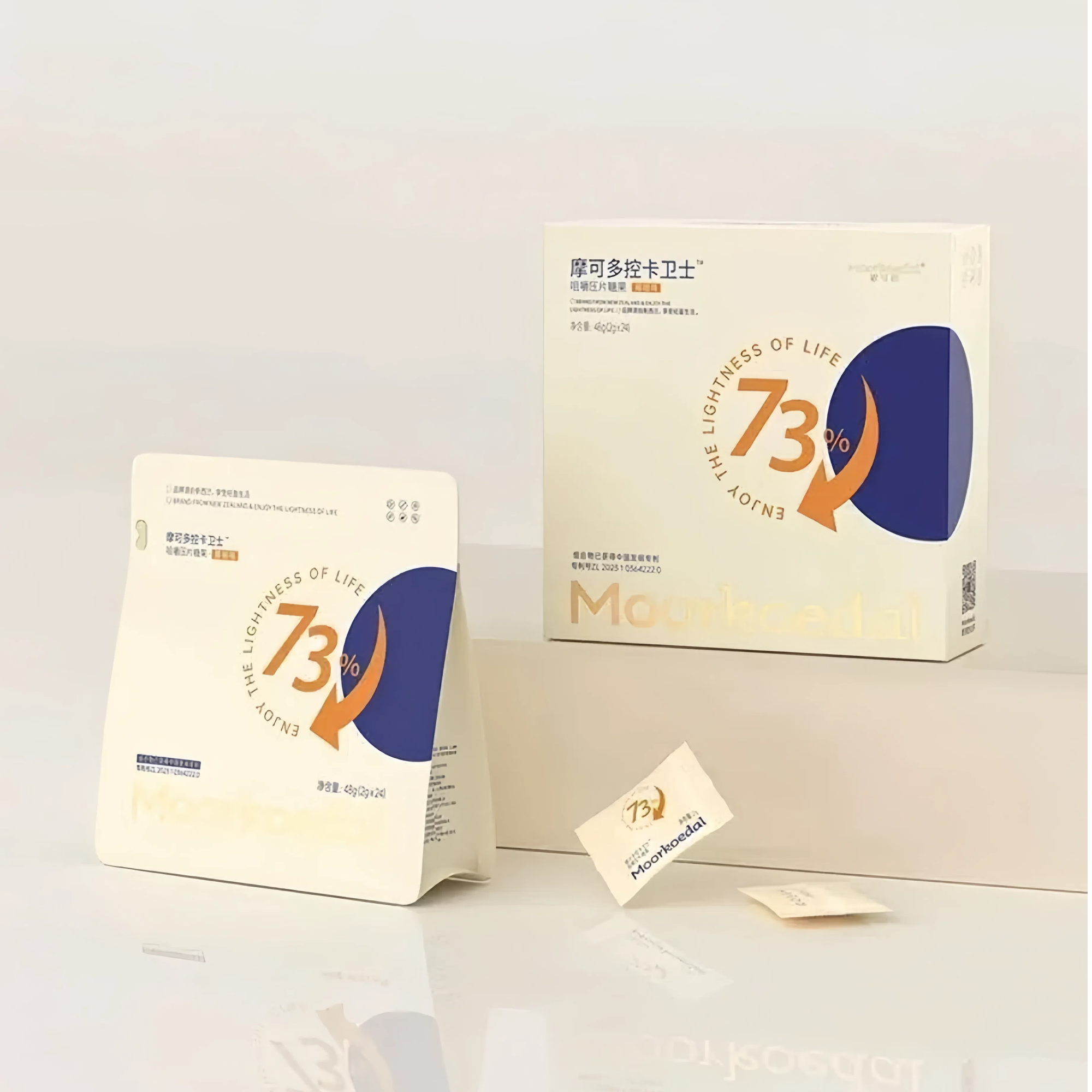 摩可多控卡卫士咀嚼压片糖果