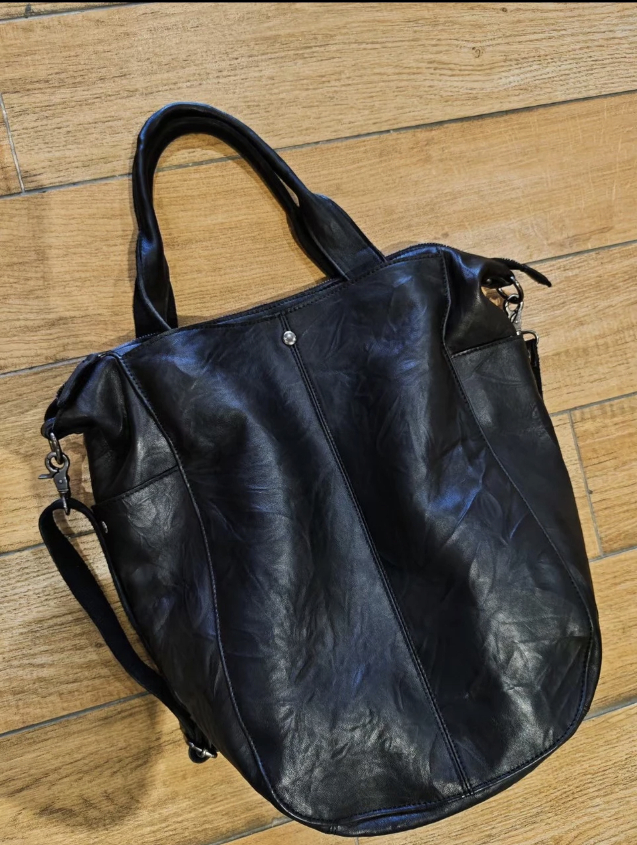 秋季大水缸 水桶托特斜挎秋冬必备牛皮女包时尚百搭9158或2091