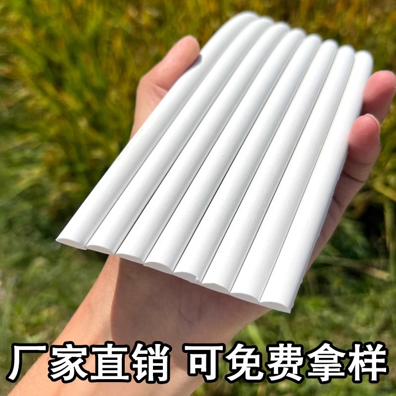 欧式pvc半圆线条护墙板家具柜门装饰软线条背景墙格栅板pu石膏线