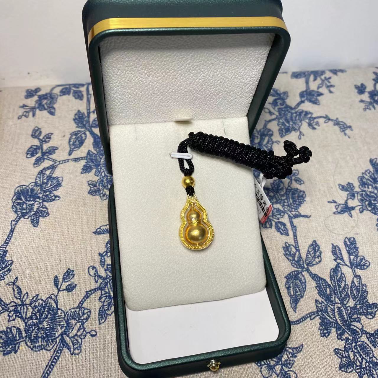金御缘0工费古法金葫芦吊坠