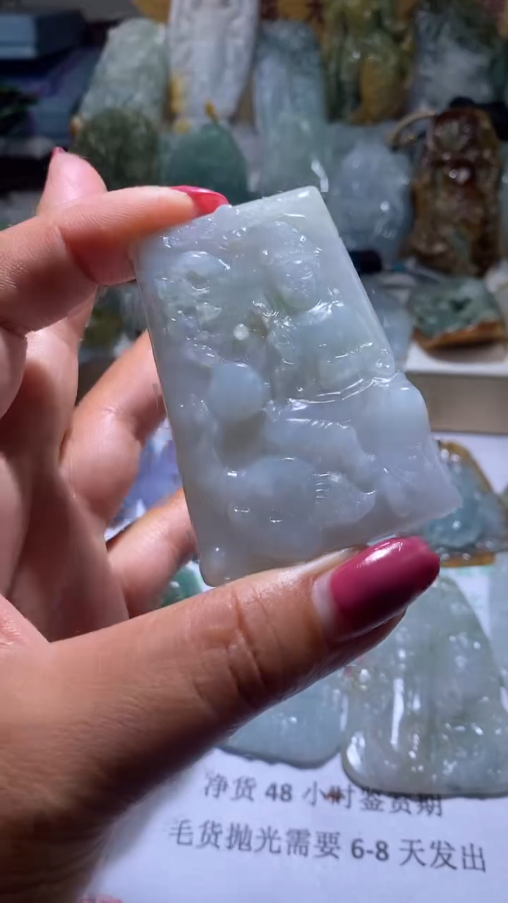 【闪购商品】翡翠颈饰未镶嵌普贤