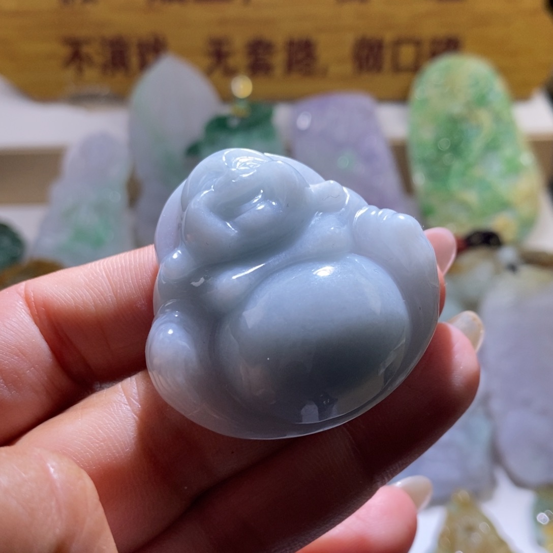 【闪购商品】翡翠颈饰未镶嵌佛