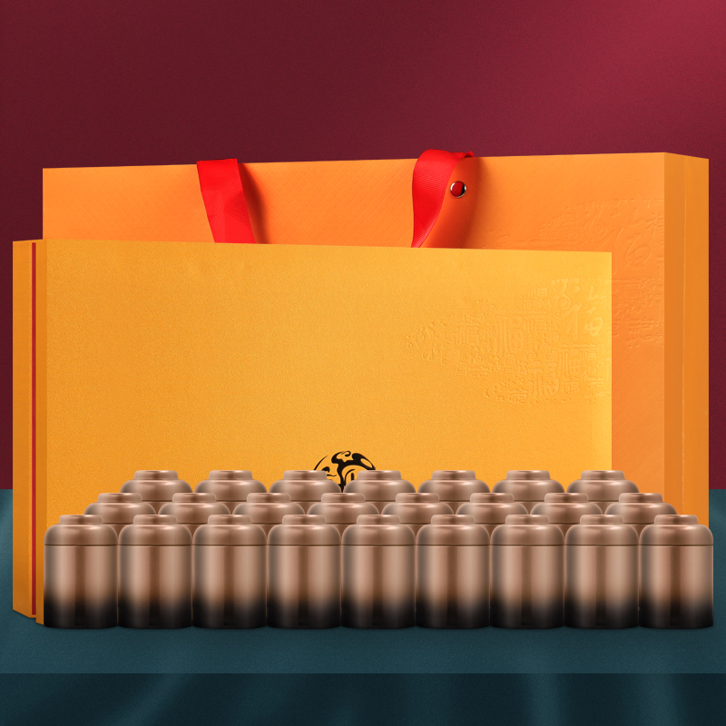 安溪铁观音礼盒装百福18小罐礼盒装茶叶