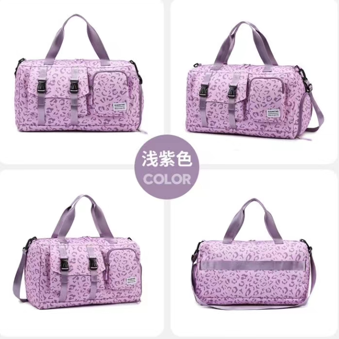 988-1高密度珠光耐磨防水大容量时尚轻便多功能健身包运动包