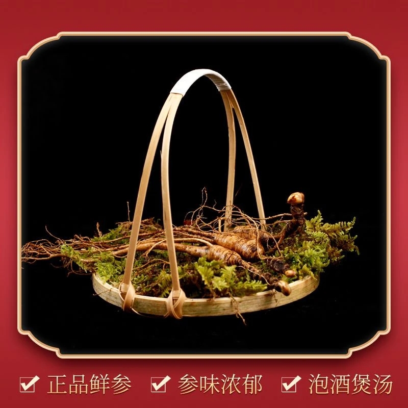 长白山人参，泡酒参，煲汤参