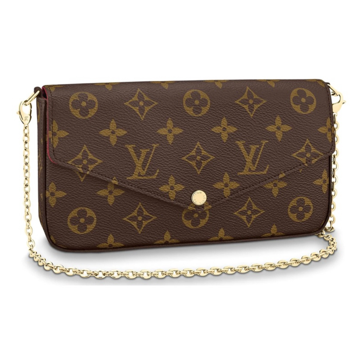 未使用 LouisVuitton/路易威登 经典老花三合一单肩斜挎包