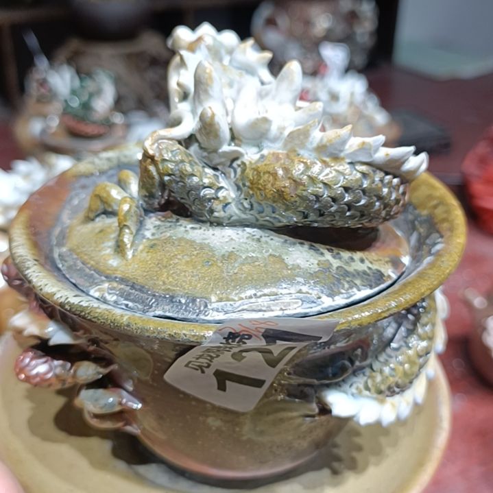 【闪购商品】柴烧 瑕泥塑小*气