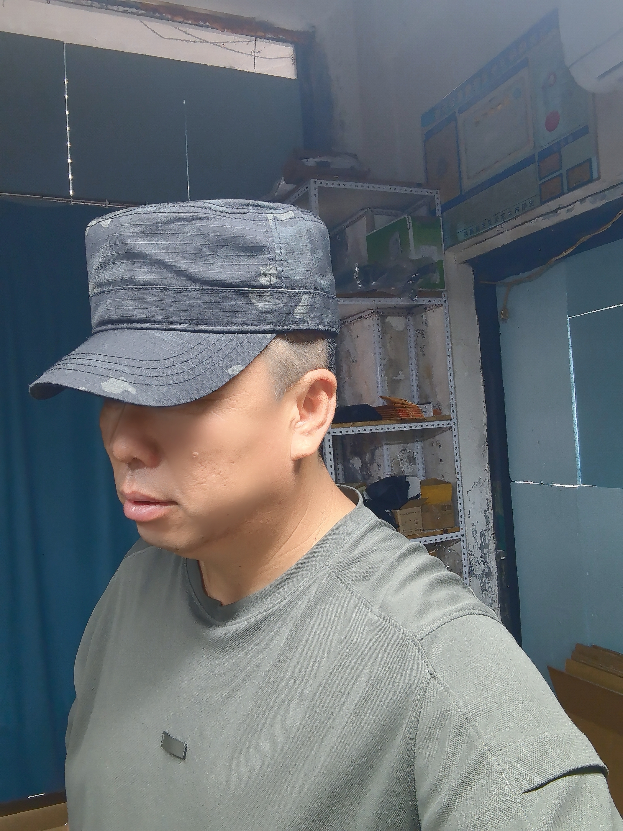 飞行员空军牛仔地勤野战帽