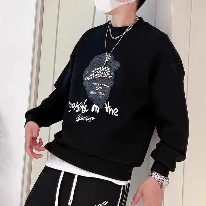 HB原创（680克）秋季微阔潮牌卫衣（HB87018）