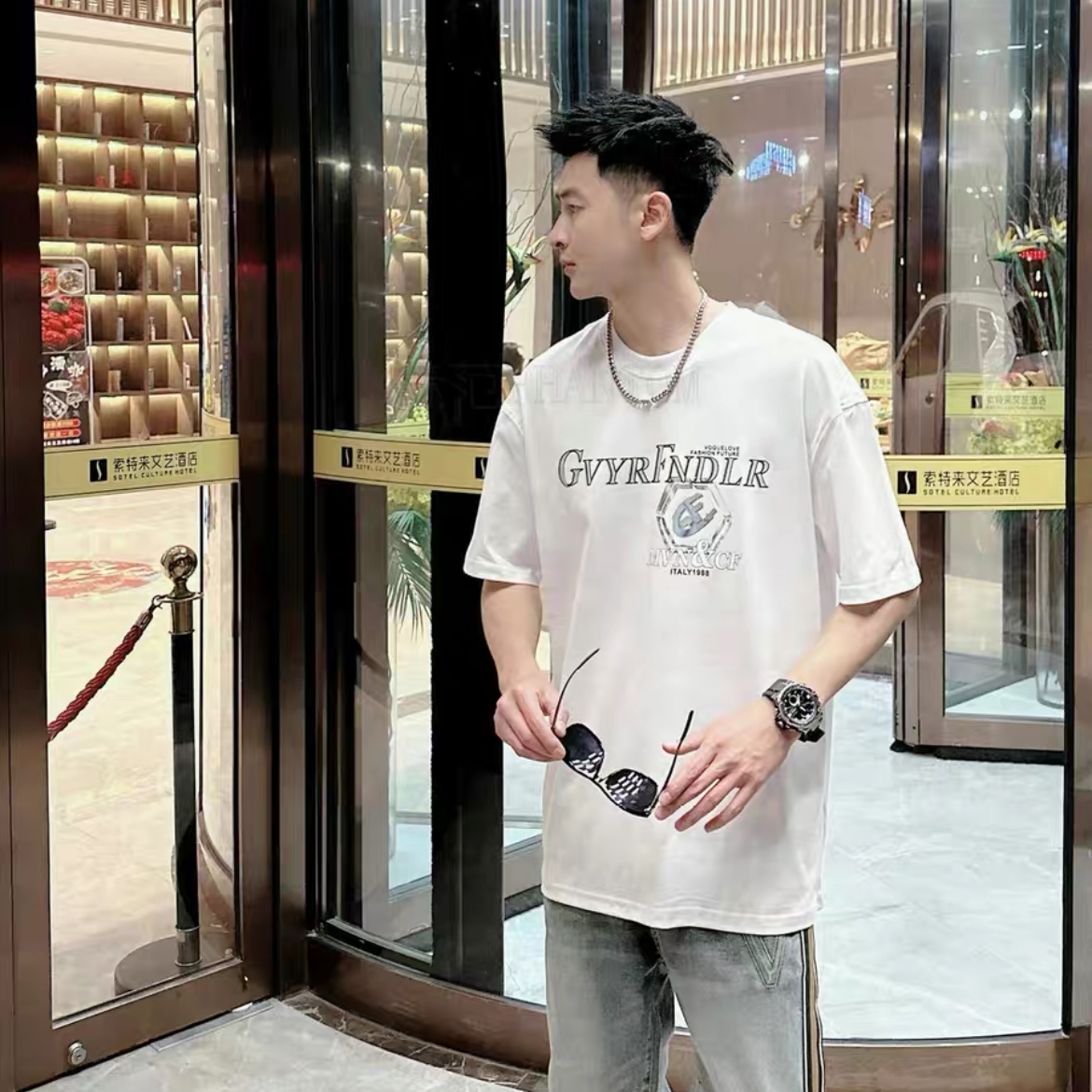 MD欧货潮牌时尚百搭短袖T恤（75035）