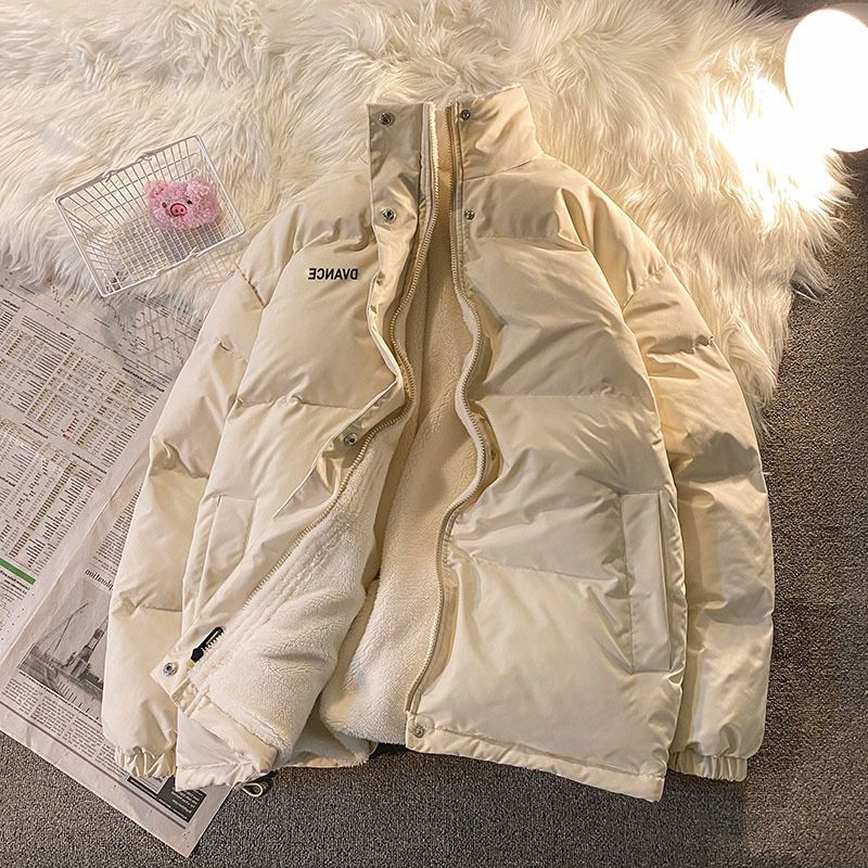 23新款羽绒服立领棉服女oversize潮冬季2023新款今年流行爆