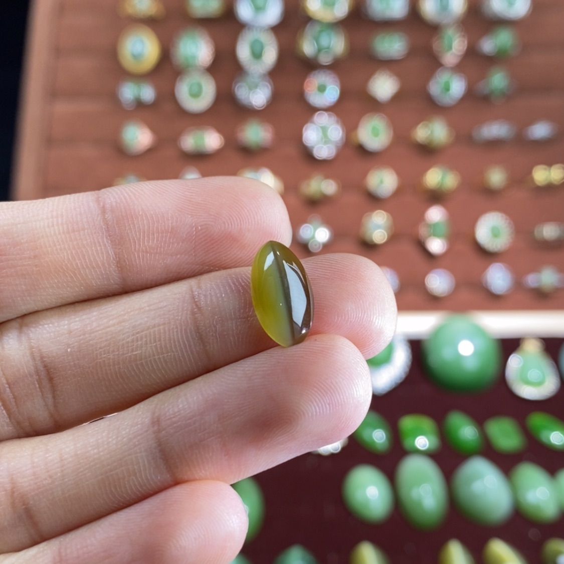 【闪购商品】和田玉吊坠未镶嵌苏**9