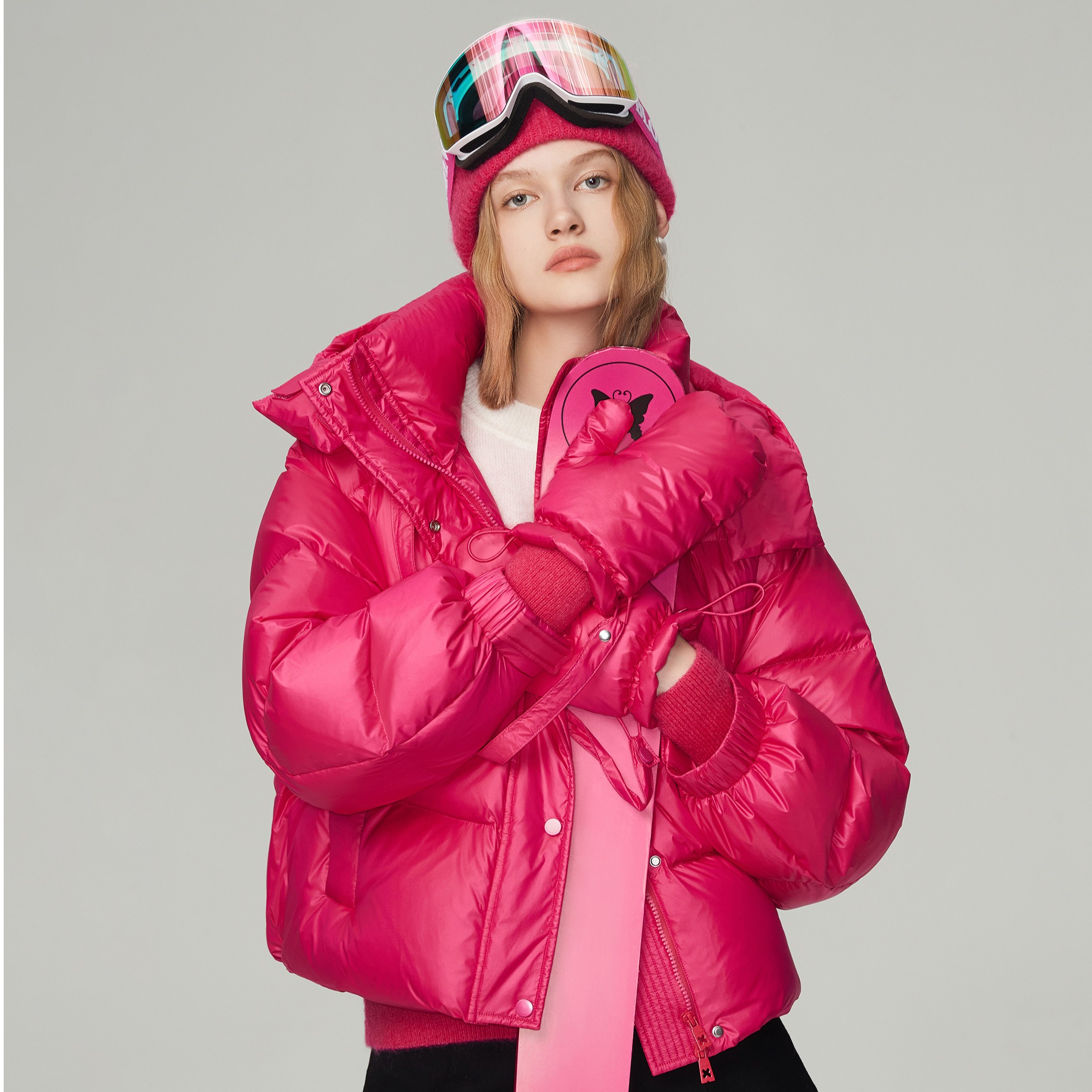 COCOON/可可尼女士时尚秋冬短款羽绒服23411AC155347107