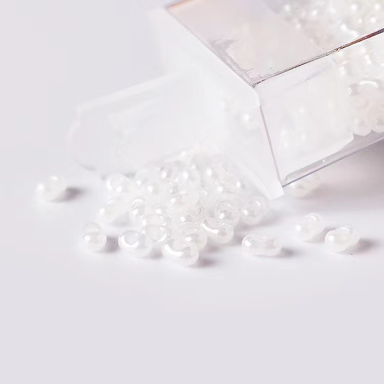 （补差链接）捷克优质进口花生珠串珠手工梭编挂件diy手链饰品