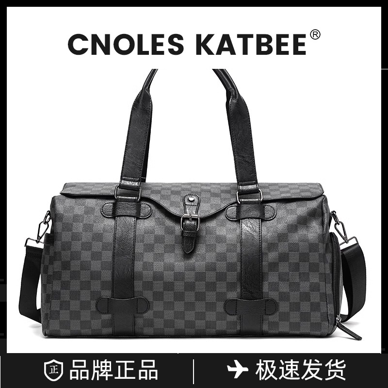 休闲百搭男士大容量行李包男款旅游背包旅行包男士