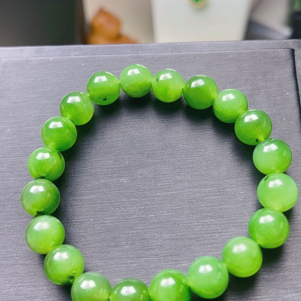 【闪购商品】和田玉（碧玉）颈饰银S925镶嵌