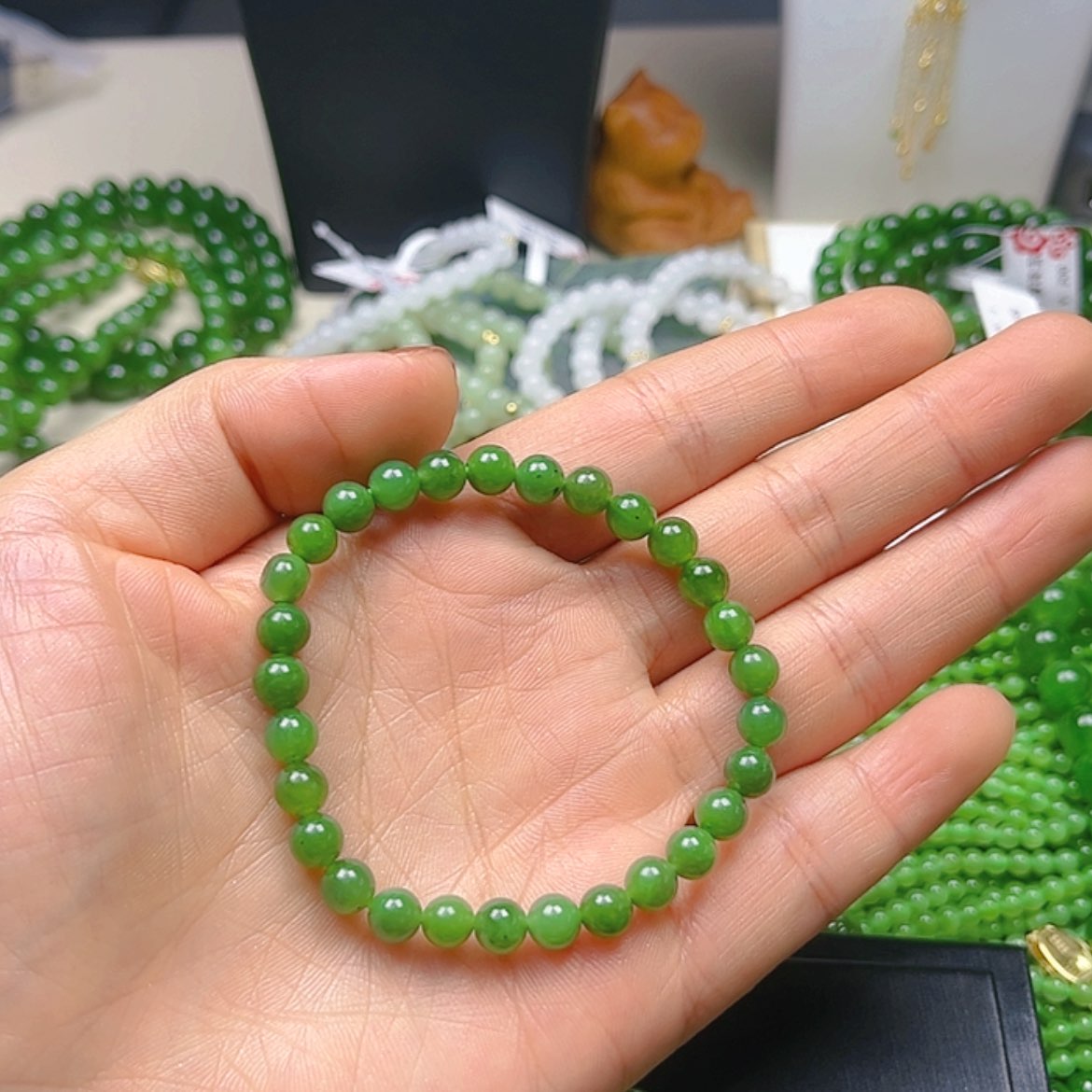 【闪购商品】和田玉（碧玉）颈饰未镶嵌