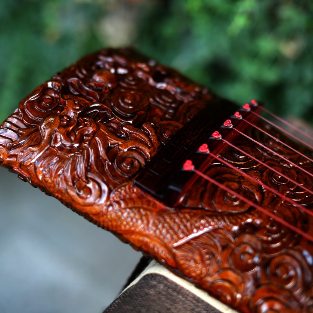 【琅琊古琴】伏羲式银杏木入门级演奏演出专用专业古琴 · 默认