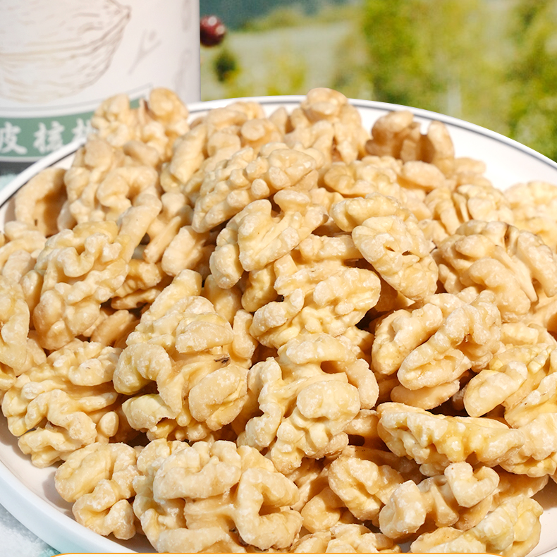 嫣然袋装脱皮烘干核桃仁原味饱满核桃核桃仁新鲜新品爆款平替好物