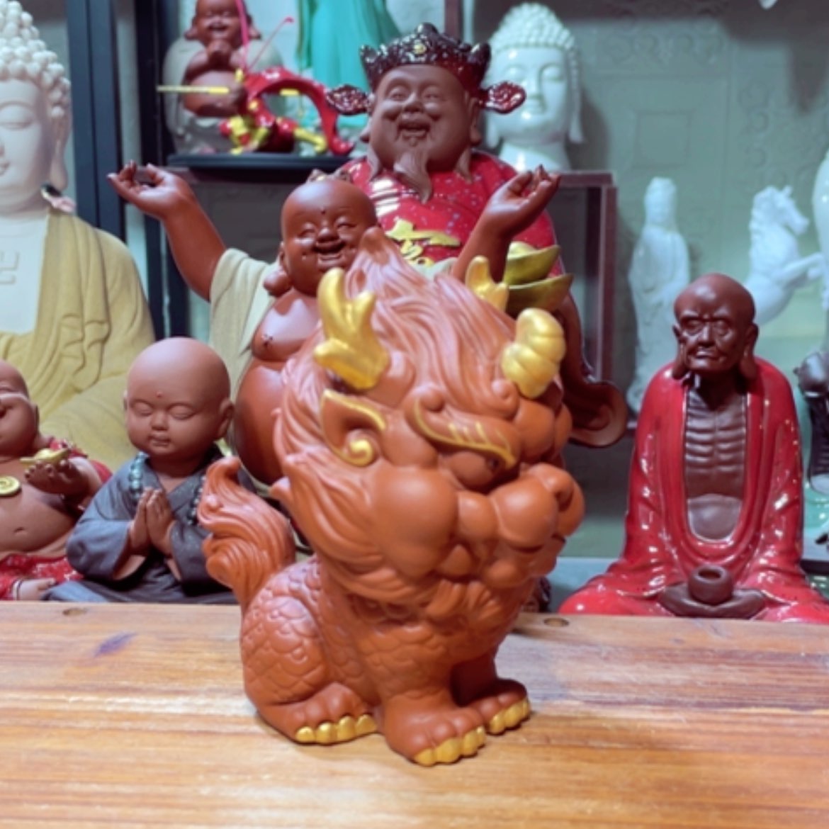 【闪购商品】紫砂人物