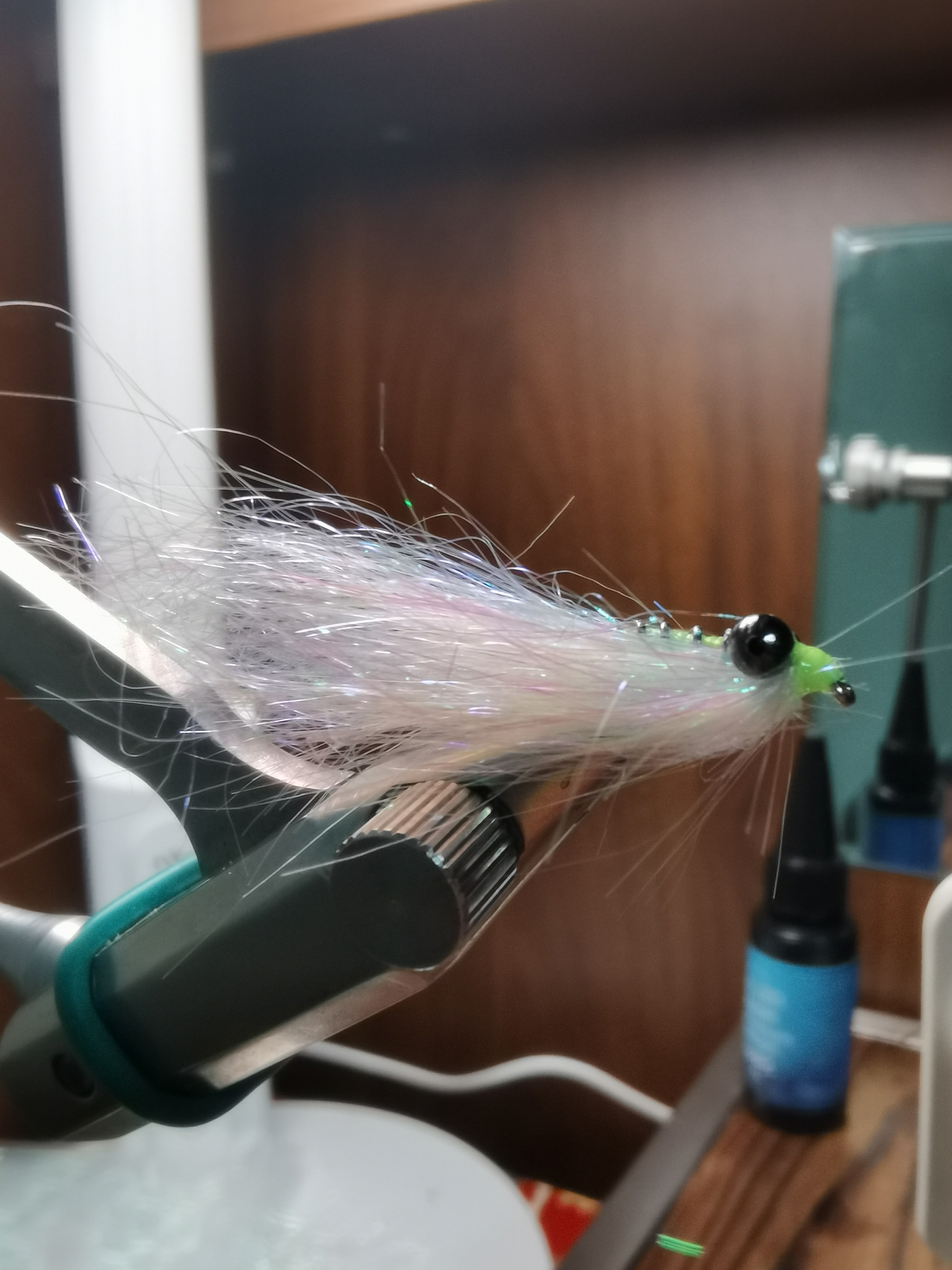 冰丝虾仿真路亚饵翘嘴青梢微物假饵飞蝇钩