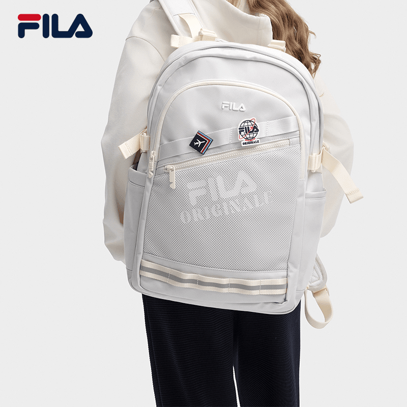 FILA斐乐夏季【双肩书包】潮流百搭休闲多功能简约个性 F13W439166F