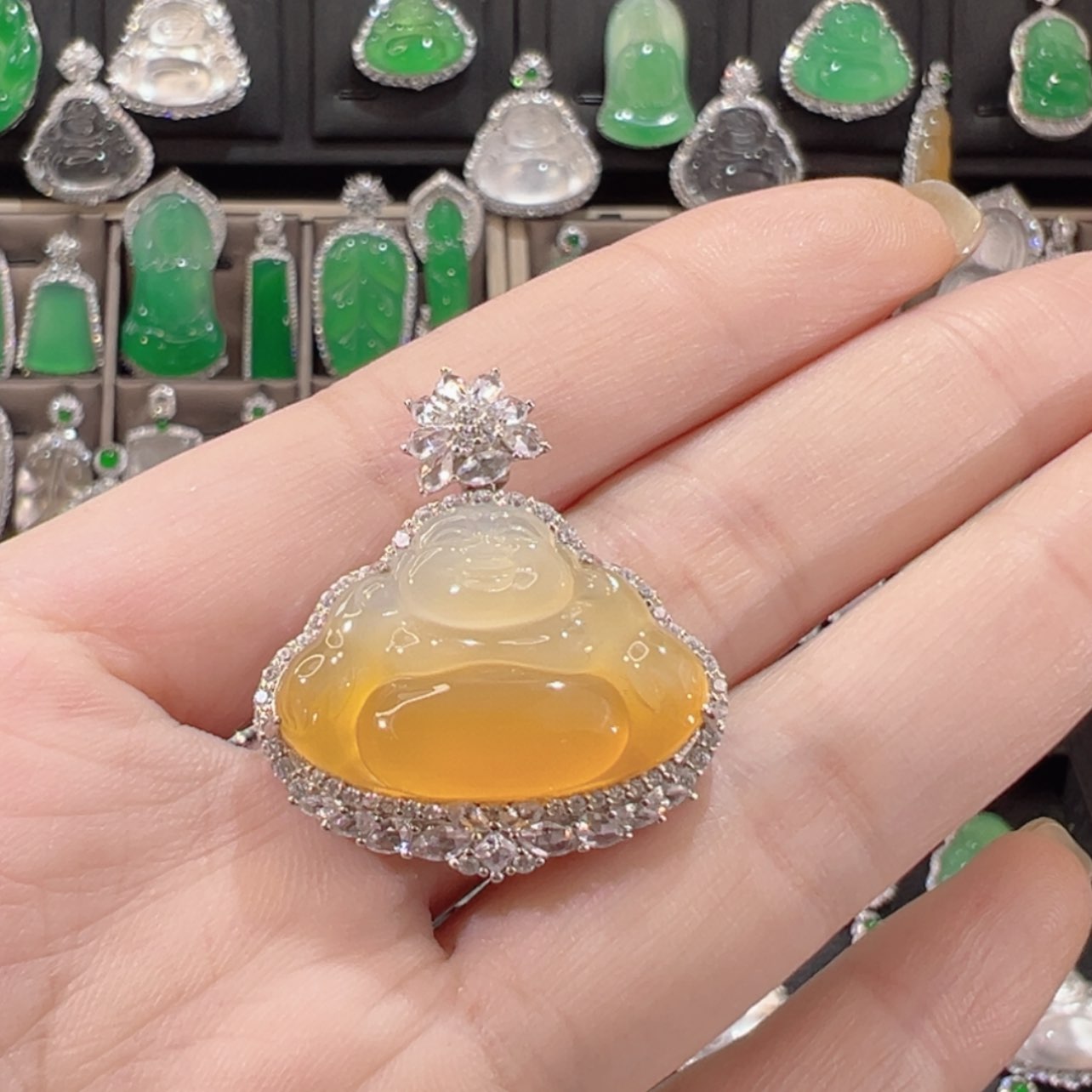 【闪购商品】玛瑙/玉髓颈饰银S925镶嵌