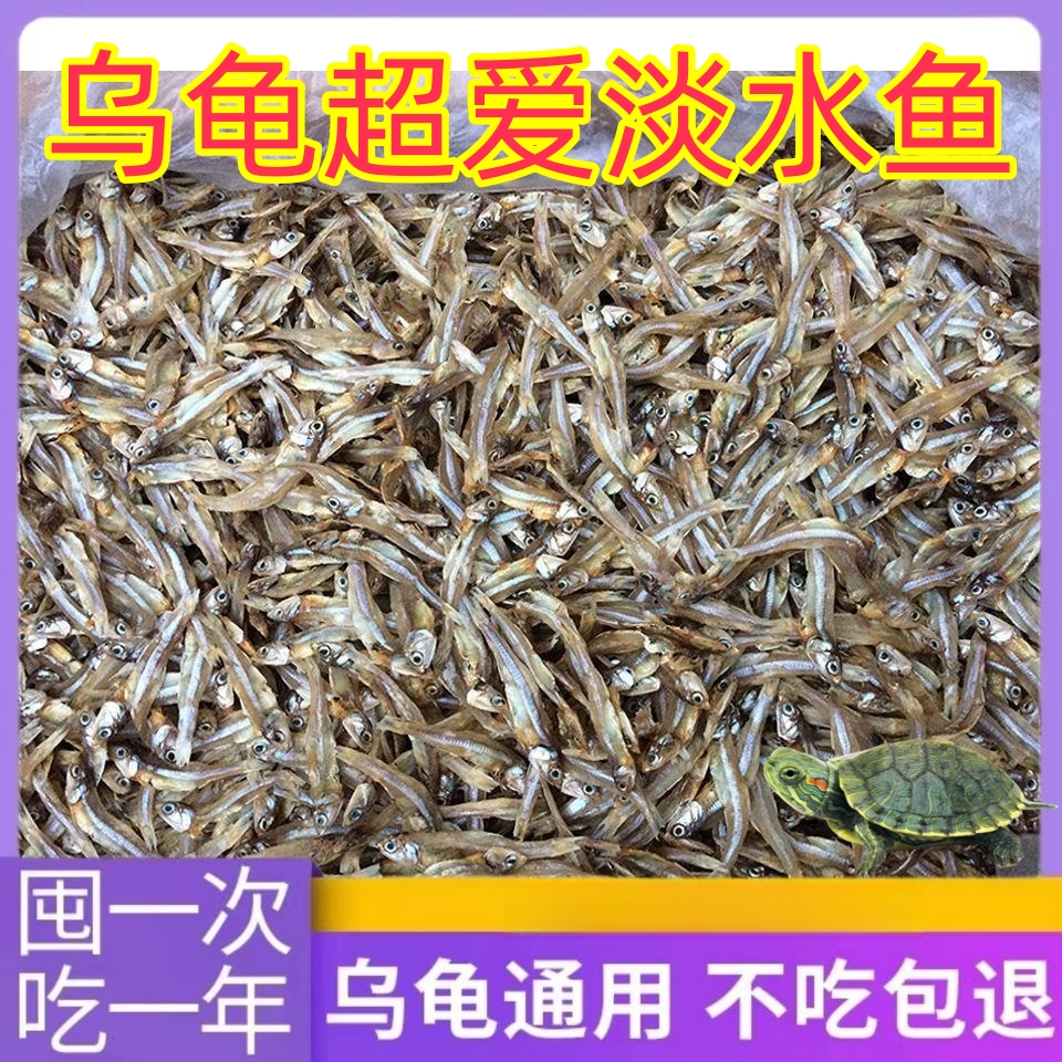 乌龟饲料淡水小鱼干不加盐宠物零食小鱼干龟粮猫粮仓鼠通用