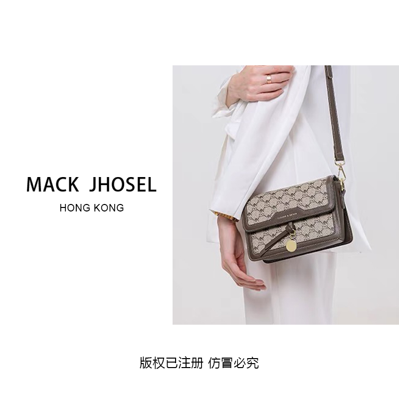 【榕榕专属】A33时尚休闲辣妹棕色女包
