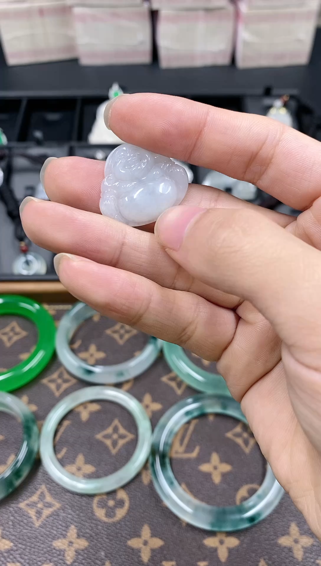 【闪购商品】翡翠颈饰未镶嵌佛公