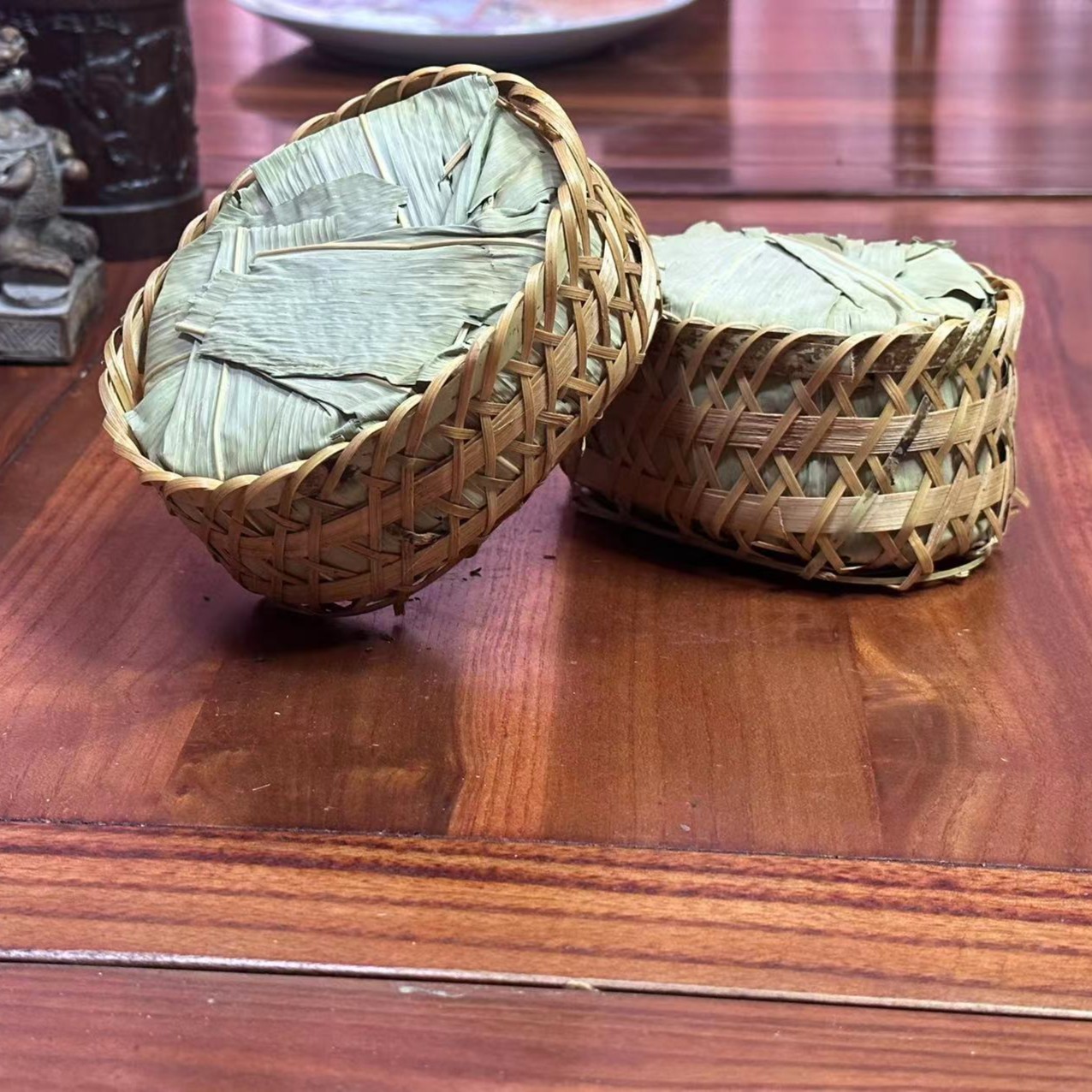 2021年野毛尖安茶艺岁坊天然生态茶孙义顺新品老六安黑茶 