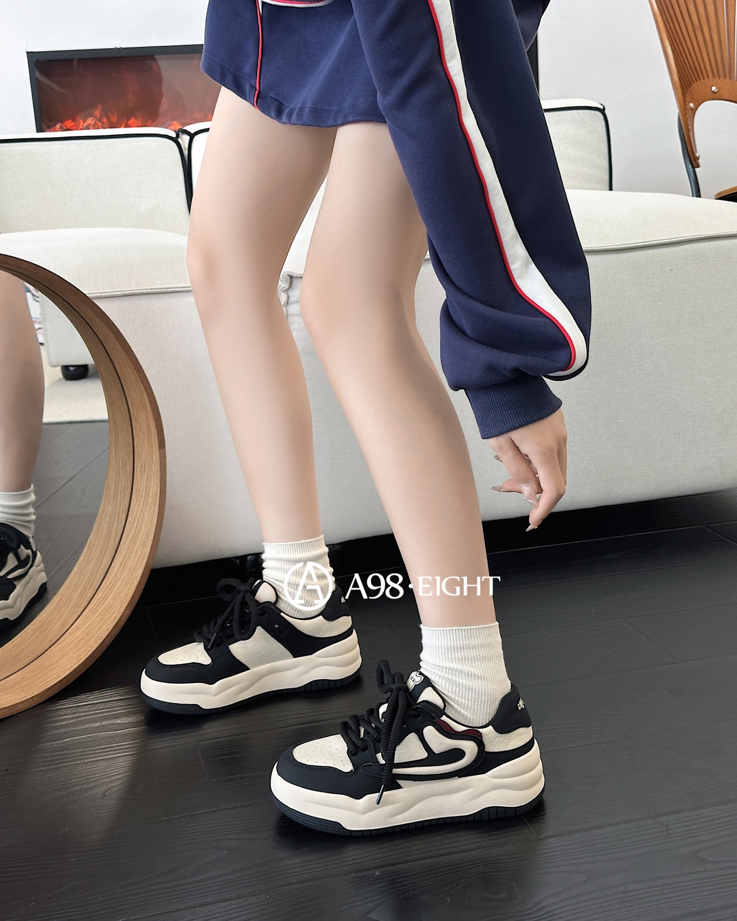 加绒休闲鞋时尚百搭厚底