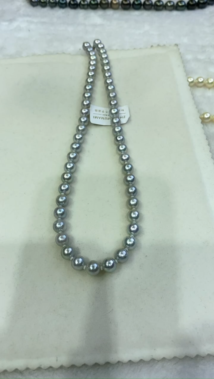 【闪购商品】海水珍珠颈饰银S925镶嵌A10
