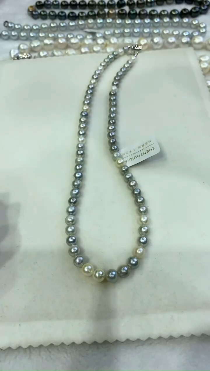 【闪购商品】海水珍珠颈饰银S925镶嵌Y25