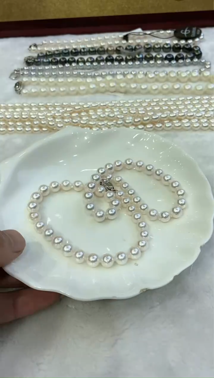 【闪购商品】海水珍珠颈饰银S925镶嵌A31