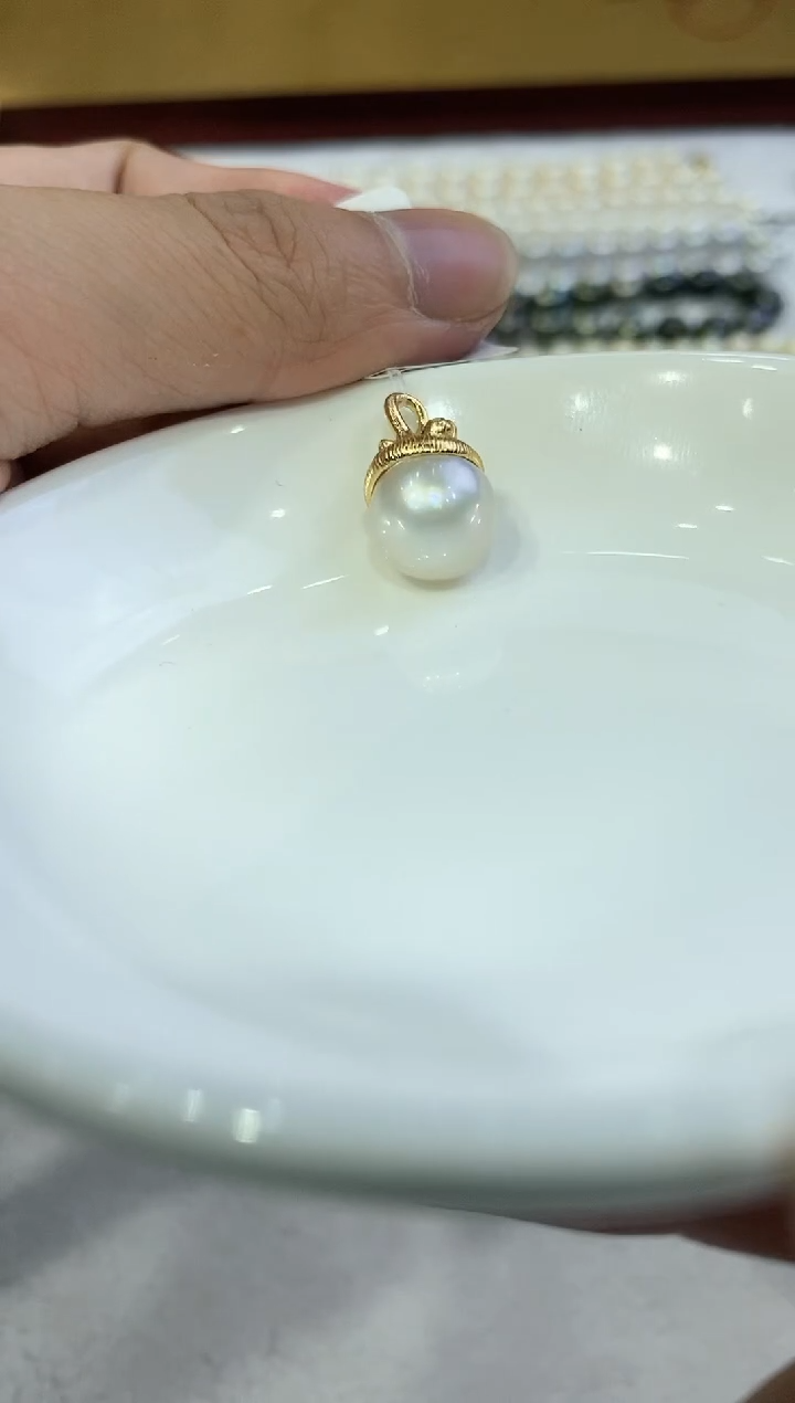 【闪购商品】海水珍珠颈饰银S925镶嵌T29