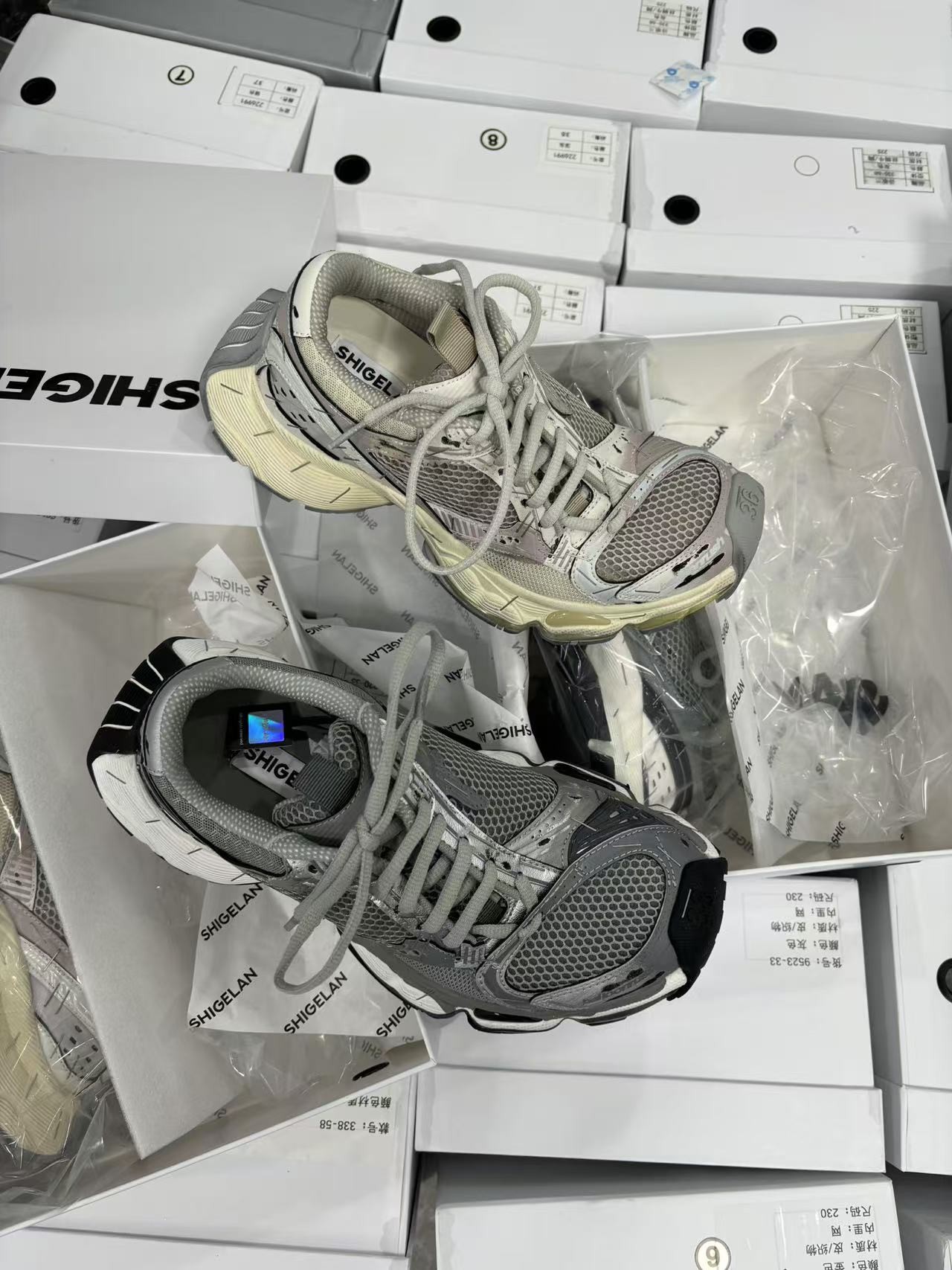 诗歌兰老爹鞋休闲运动鞋百搭轻便