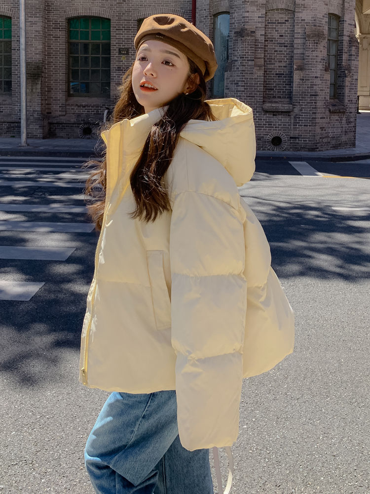 羽绒服2023年新款小个子羽绒服女冬季韩系爆款设计感羽绒服