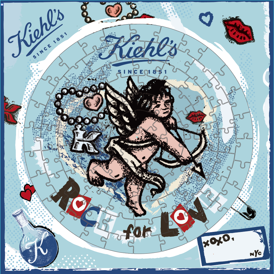 科颜氏热恋狂欢拼图-蓝色