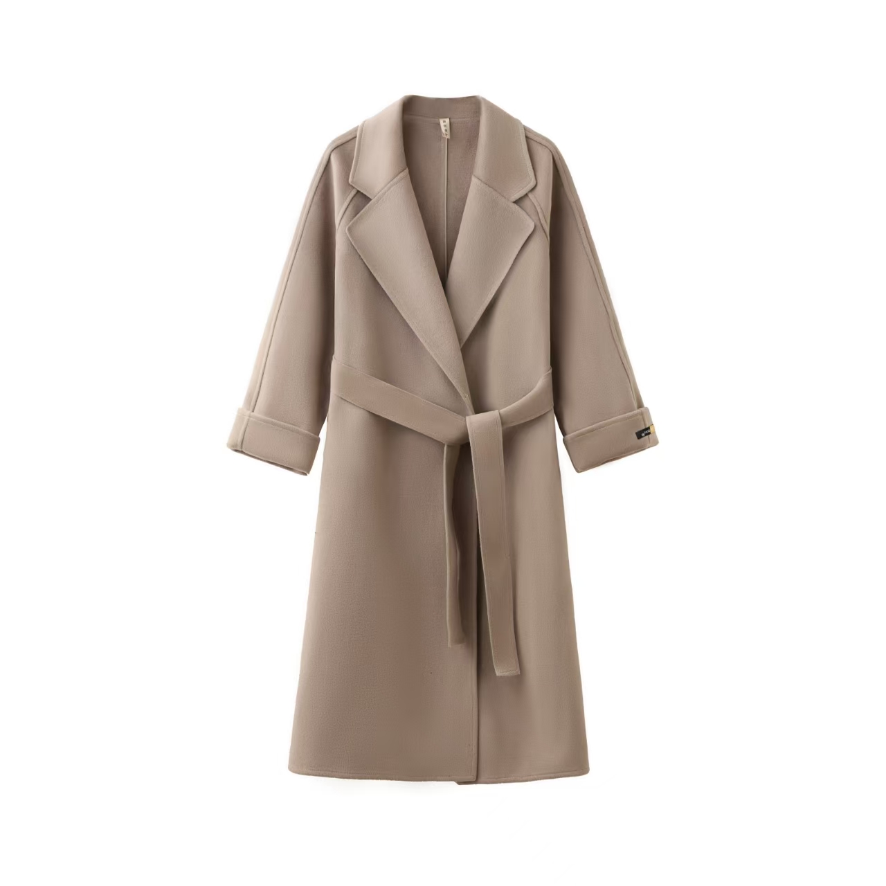 【婷婷专属】百搭气质女士大衣宽松秋冬韩版双面呢轻奢大衣2413