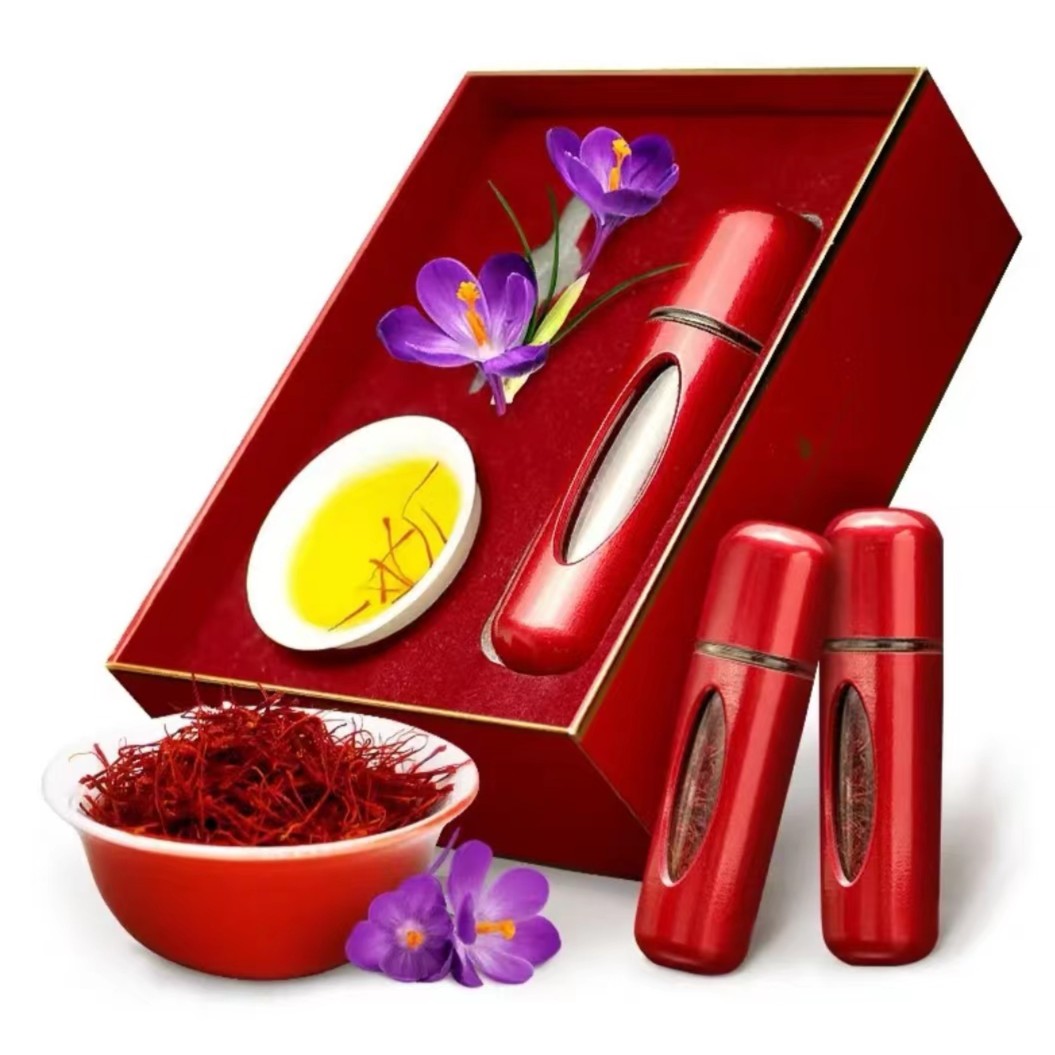 藏华强藏红花传统手工甄选营养长丝凤尾藏红花 红花口红单瓶传统